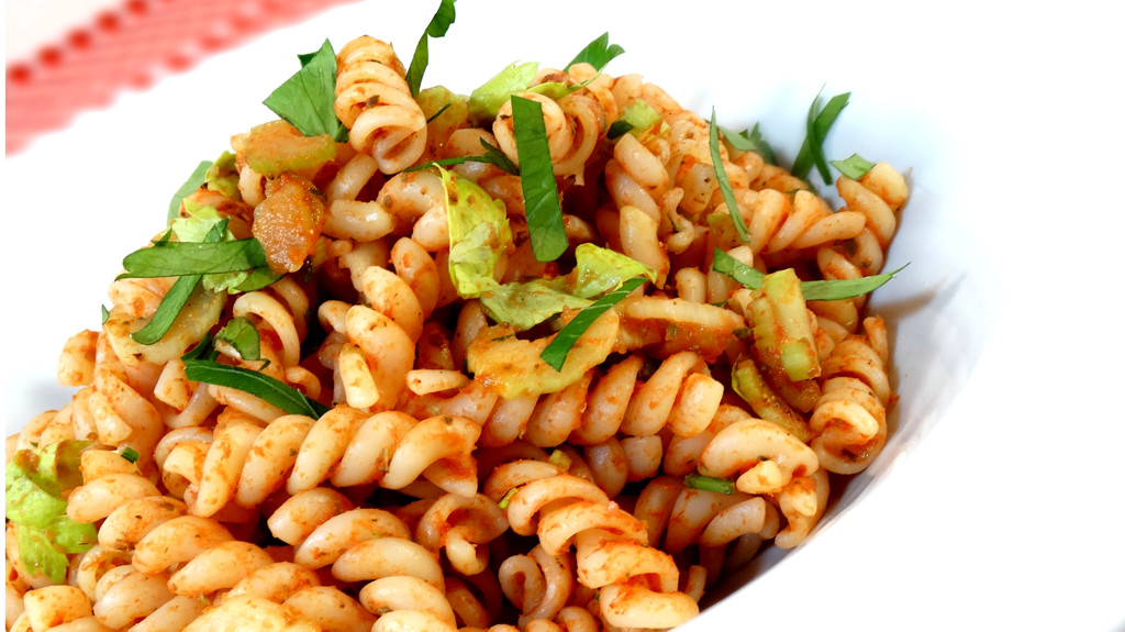 Fusilli s janovskou omáčkou