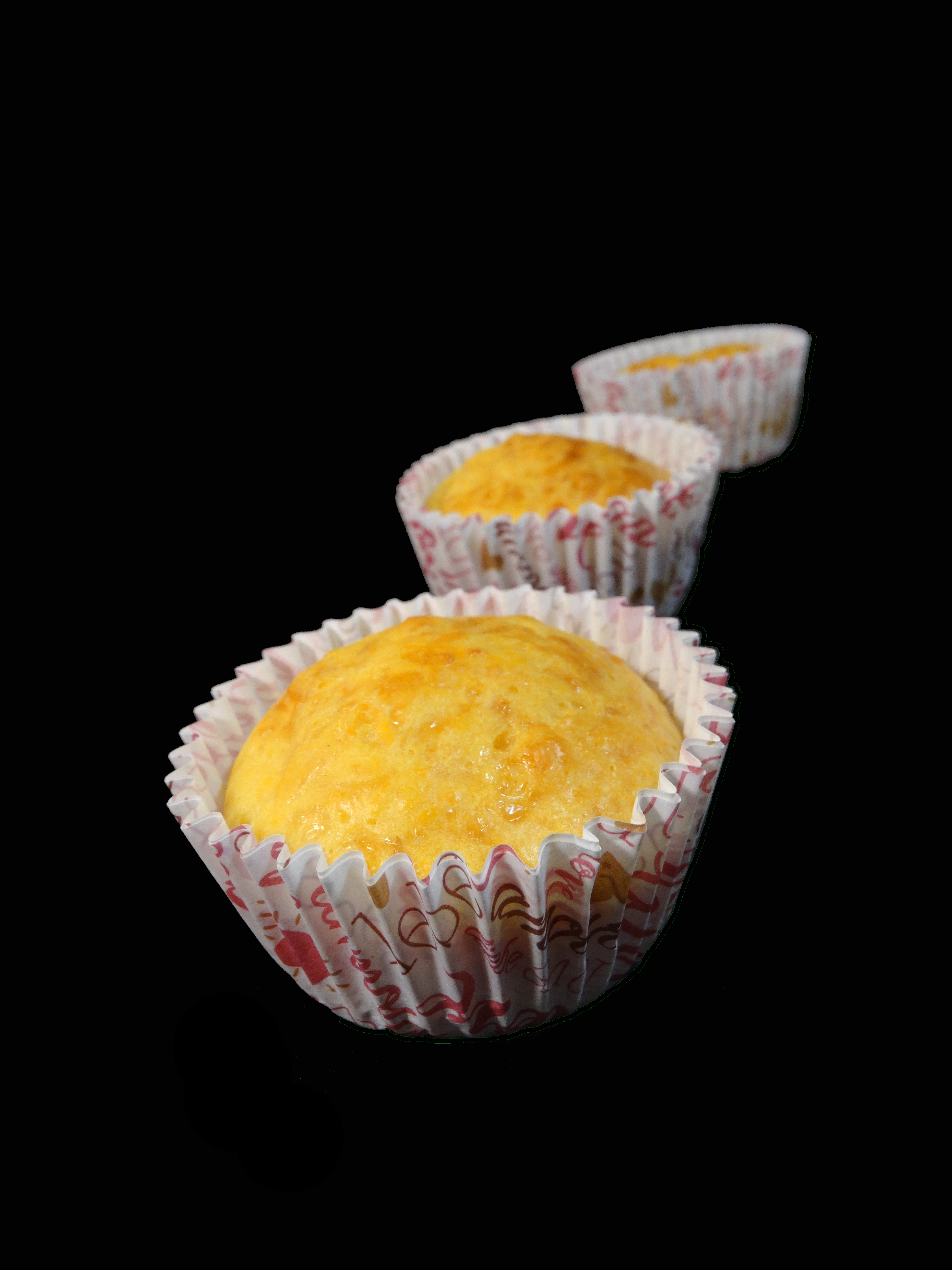 Slané mrkvové muffiny se sýrem